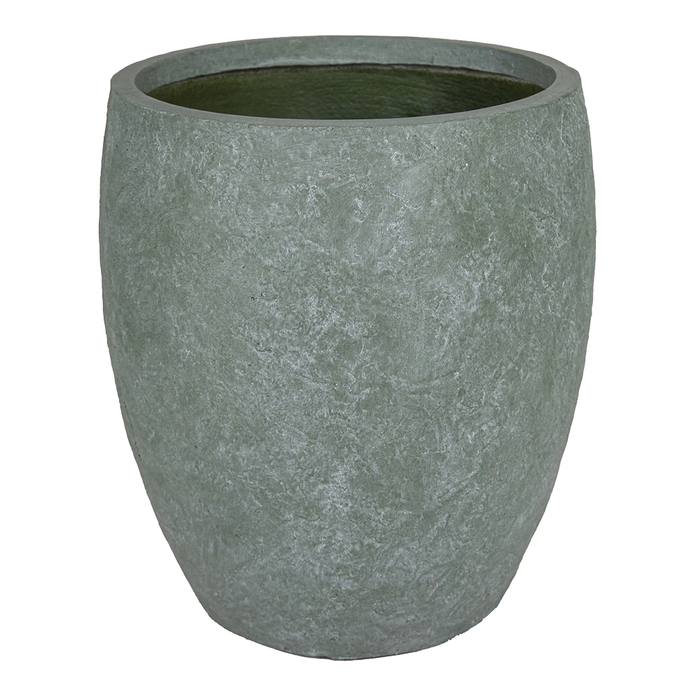 Bloempot Arizona BulletHigh Cypress Wash - D25 X H28.5cm - Groen 1 Bloempot Arizona BulletHigh Cypress Wash - D25 X H28.5cm - Groen