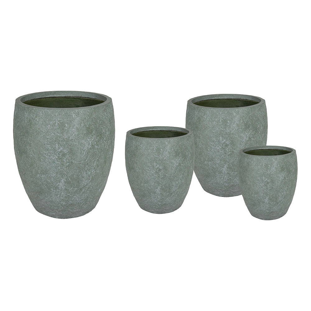 Bloempot Arizona BulletHigh Cypress Wash - D25 X H28.5cm - Groen 2 Bloempot Arizona BulletHigh Cypress Wash - D25 X H28.5cm - Groen - Afbeelding 2