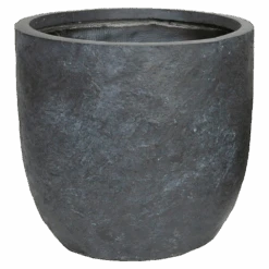 Bloempot Arizona Egg - D32 X H31cm - Donkergrijs