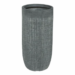 Bloempot Bryan Hoog - D43 X H78cm - Grijs