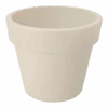 Bloempot Elho Green Basics Top Planter 47cm - Katoen Wit