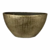 Bloempot Kos Ovaal - L35 X B16 X H19cm - Goud