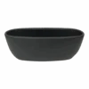 Bloempot Shanon Ovaal - L45 X B18 X H16cm - Mat Zwart