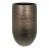 Bloempot Tokio Hoog - D22 X H40cm - Goud