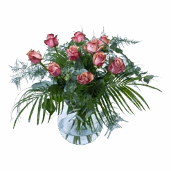 Boeket Rosa Roze Klein