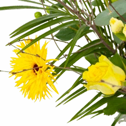 Boeket Vrolijk Geel Groot -Elho Verkoop boeket vrolijk geel boeketten 3