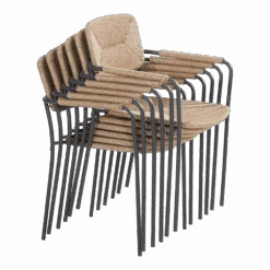 Bora Dining Stoel - Naturel -Elho Verkoop bora dining stoel naturel 6 1