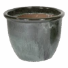Bloempot Glazed Hp001 - D50 X H39cm - Groen
