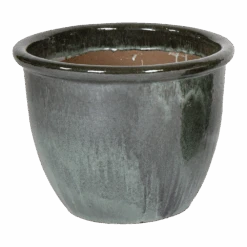 Bloempot Glazed Hp001 - D50 X H39cm - Groen