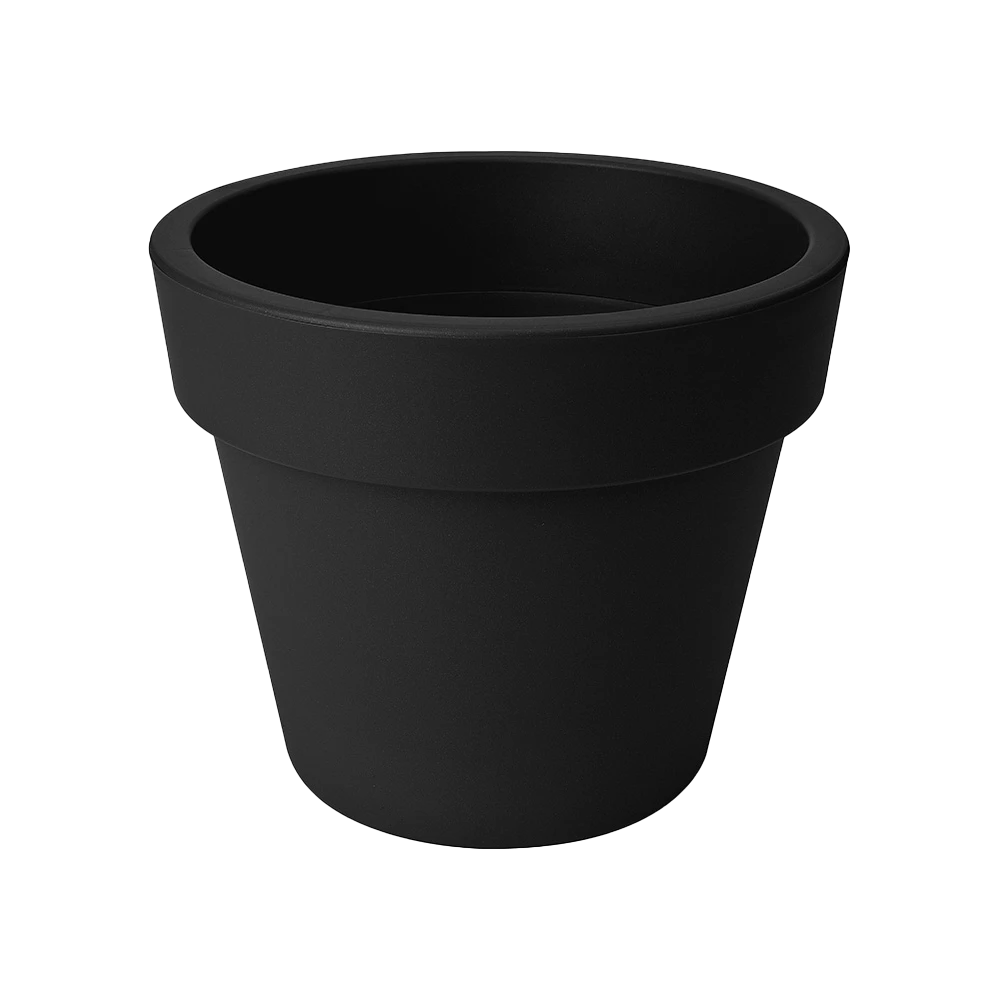 Bloempot Elho Green Basics Top Planter 47cm - Living Black 1 Bloempot Elho Green Basics Top Planter 47cm - Living Black