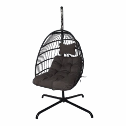 Hangstoel Norway - Inklapbaar - Zwart/Bruin