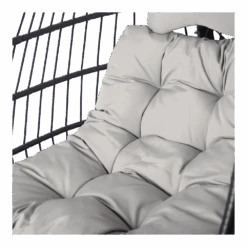 Hangstoel Norway - Inklapbaar - Zwart/Grijs -Elho Verkoop hangstoel norway inklapbaar zwart grijs 3