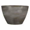 Bloempot Lester Ovaal - L40 X B20 X H27cm - Donkergrijs