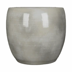 Bloempot Lester - D38 X H35cm - Lichtgrijs