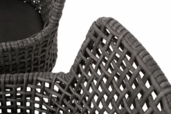 Opera Dining Stoel - Antraciet - Incl. Kussen -Elho Verkoop opera dining stoel antraciet incl kussen 5 3