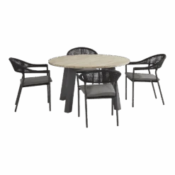 Sienna Dining Stoel - Grijs - Incl. Kussen 9 Sienna Dining Stoel - Grijs - Incl. Kussen -Elho Verkoop sienna dining stoel grijs incl kussen 5 1