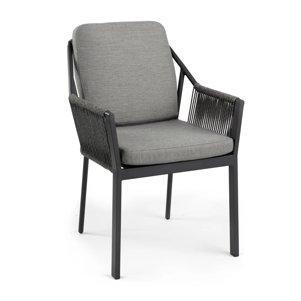 Tuinstoel Liv - Dining Stoel - Charcoal 1 Tuinstoel Liv - Dining Stoel - Charcoal