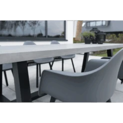 Tuintafel Toro - Betonlook - 180x90cm -Elho Verkoop tuintafel toro betonlook 180x90cm 4