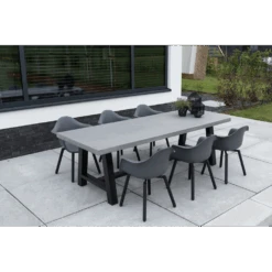 Tuintafel Toro - Betonlook - 250x100cm -Elho Verkoop tuintafel toro betonlook 250x100cm 3