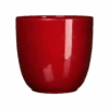 Bloempot Tusca - D31 X H28.5cm - Donkerrood