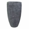 Bloempot Utah High Vase - D34 X H66cm - Donkergrijs