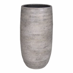 Bloempot Mira Hoog - D26 X H50cm - Wit