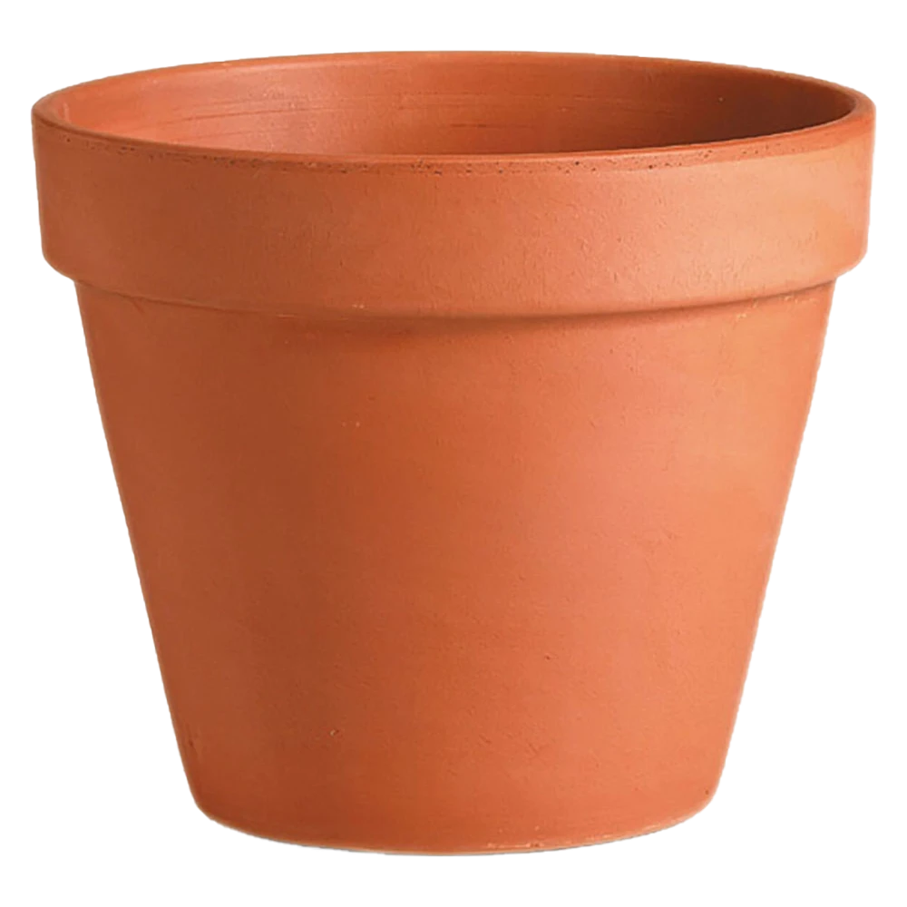 Bloempot Vaso - D39 X H34.5cm - Oranje 1 Bloempot Vaso - D39 X H34.5cm - Oranje