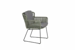 Vitali Dining Stoel - Groen - Incl. Kussens -Elho Verkoop vitali dining stoel groen incl kussens 4 2