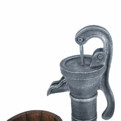 Waterornament Pomp Met Vaten - 74cm Hoog - Polystone -Elho Verkoop waterornament pomp met vaten 74cm hoog polystone 4